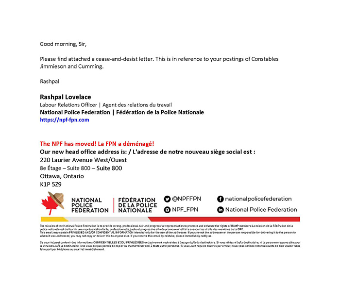 Canadian National Police Federation