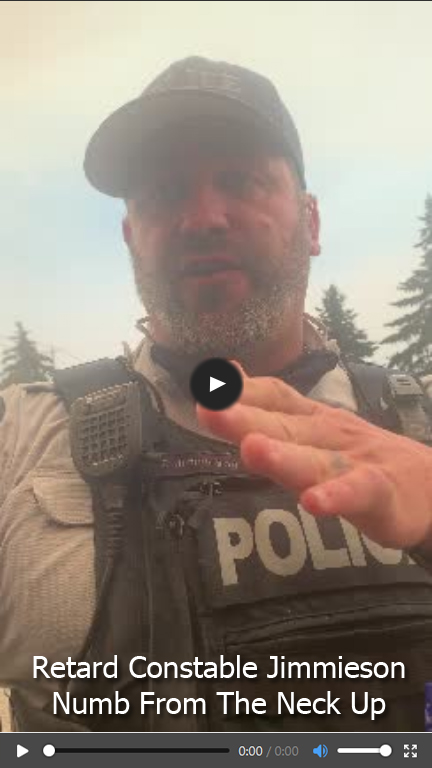 Kelowna RCMP Constable Jimmieson violent assault and torture of a senior citizen who was peacefully eating in the shade of Superstore